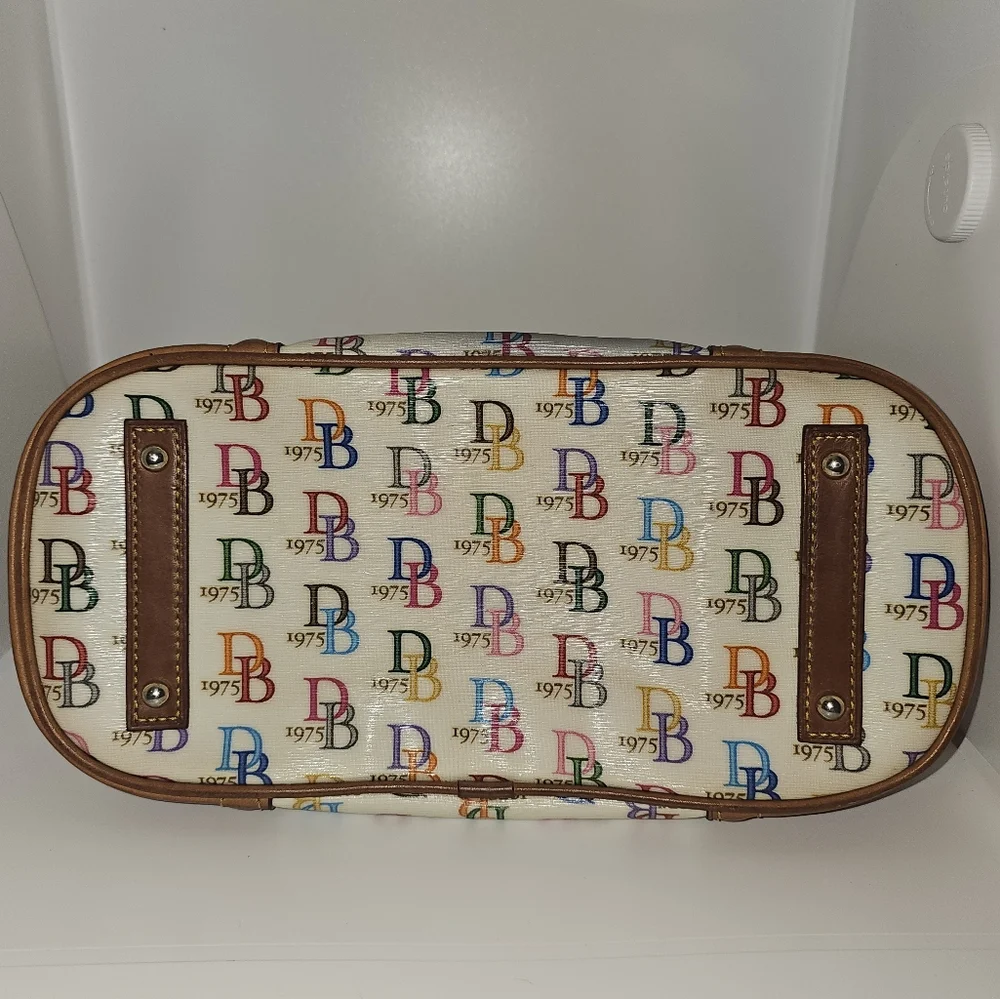 Dooney and Bourke Monogram 1975 Rainbow Purse